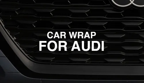 Car Wrap For Audi