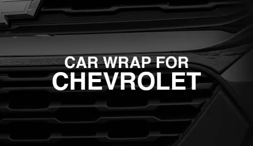 Car Wrap For Chevrolet