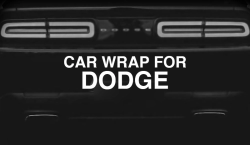 Car Wrap For Dodge