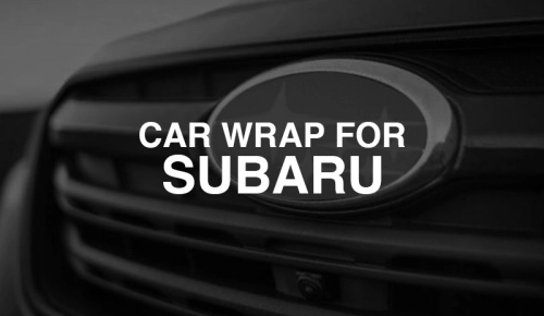 Car Wrap For Subaru