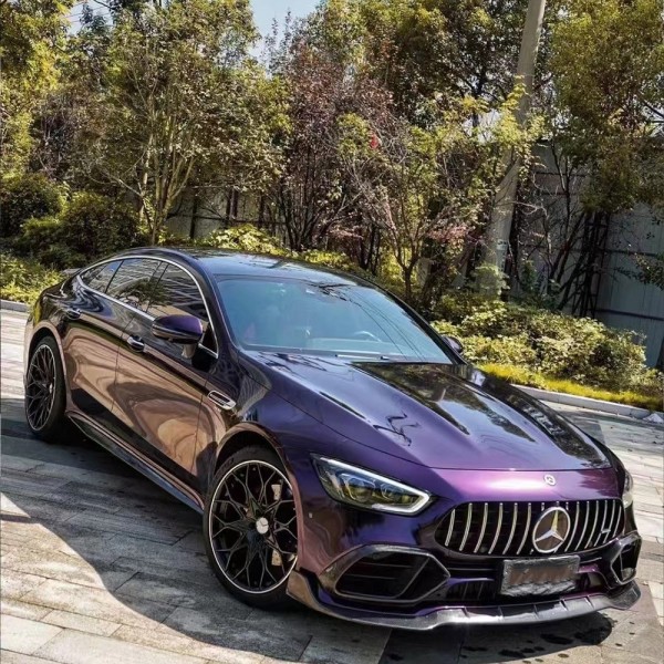 Best Ravoony Gloss Midnight Purple Car Vinyl Wrap
