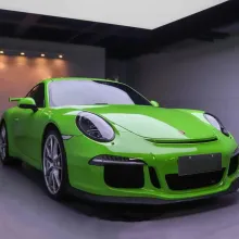 Lime Green Vinyl Wrap