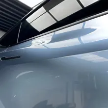 Byron Bay Blue Car Vinyl Wrap