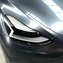 Byron Bay Blue Car Vinyl Wrap