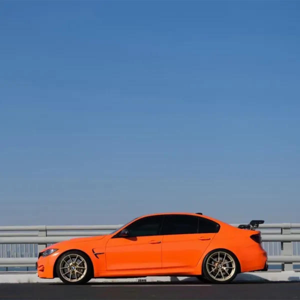  Ravoony Gloss Orange Car Wrap