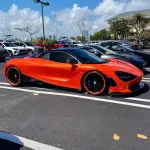 Ravoony Plus Fluorescent Orange Car Vinyl Wrap