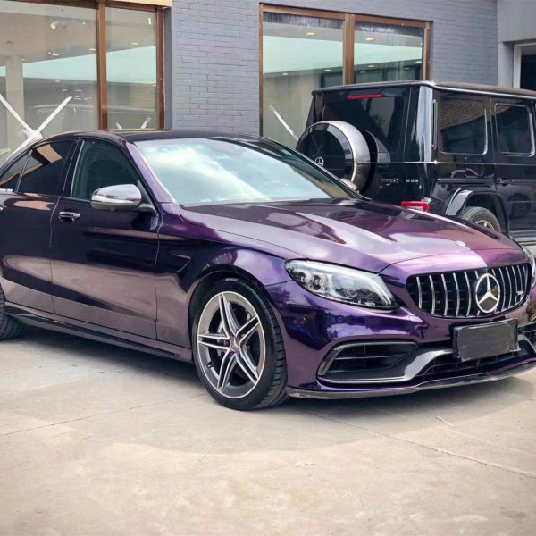 Best Ravoony Gloss Midnight Purple Car Vinyl Wrap