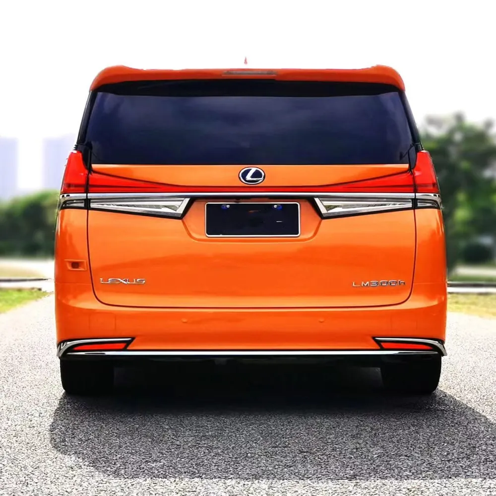 Ravoony Plus Glossy Laser Orange Car Vinyl Wrap