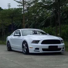 Gloss White Car Wrap