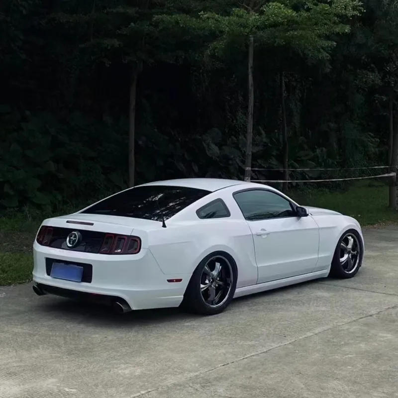 Gloss White Car Wrap