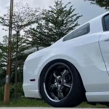 Gloss White Car Wrap