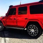 Ravoony Plus Super Gloss Chrome Red Vinyl Car Wrap