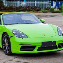 Lime Green Vinyl Wrap