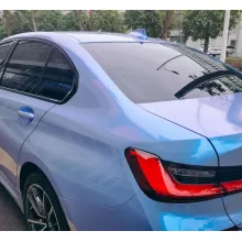Fancy Rock Grey Color Fliper Car Wrap