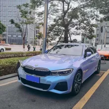 Fancy Rock Grey Color Fliper Car Wrap