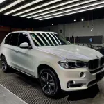 Ravoony Plus Matte Diamond Blue White Car Wrap
