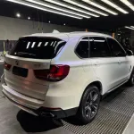 Ravoony Plus Matte Diamond Blue White Car Wrap