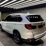 Ravoony Plus Matte Diamond Blue White Car Wrap