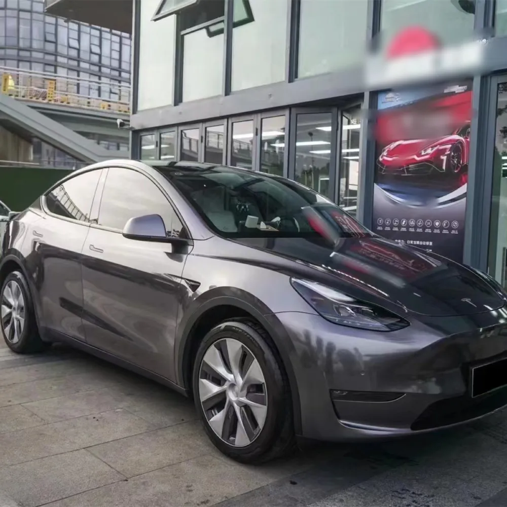  Ravoony Plus Metallic Titanium Car Vinyl Wrap