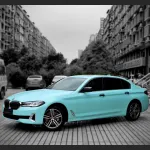 Ravoony Plus Pure Metal Tiffany Blue Car Wrap
