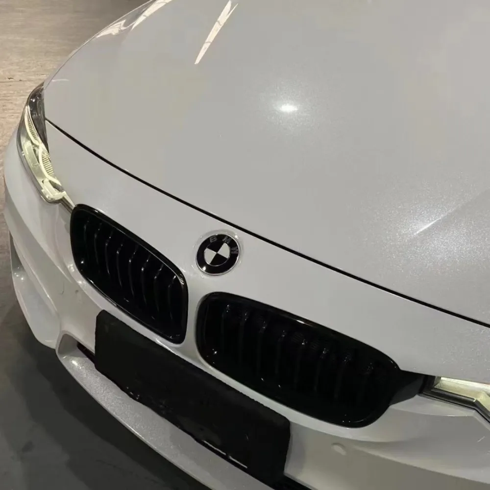 Ravoony Plus Sparkle White Car Vinyl Wrap