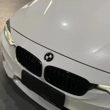 Sparkle White Car Vinyl Wrap