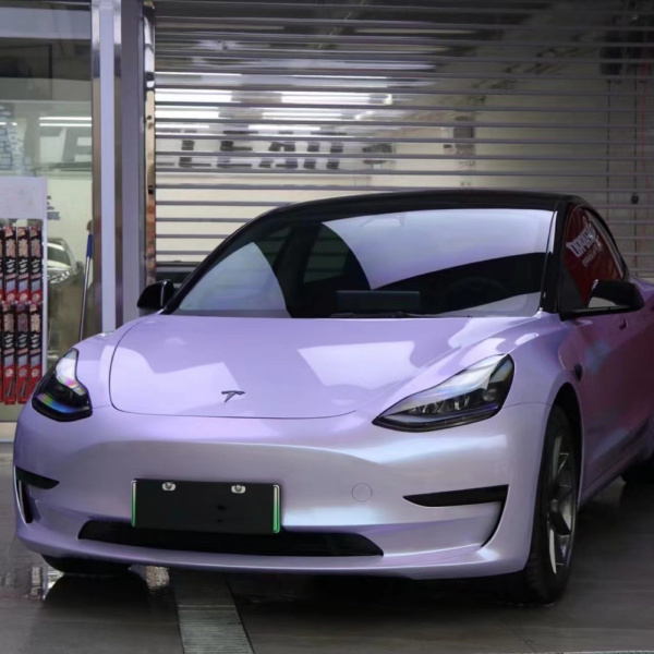 Best Ravoony Twin Silver Purple Car Vinyl Wrap - ravoony.com