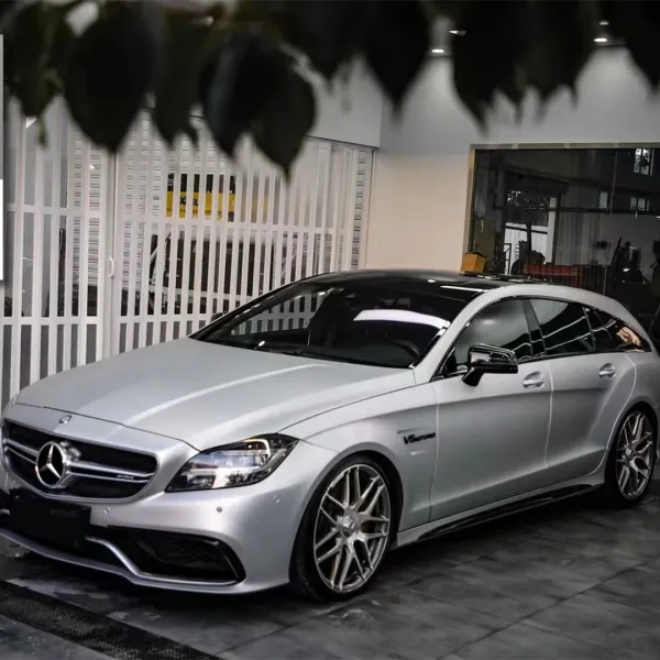 Ravoony Ultimate Flat Silver Car Vinyl Wrap
