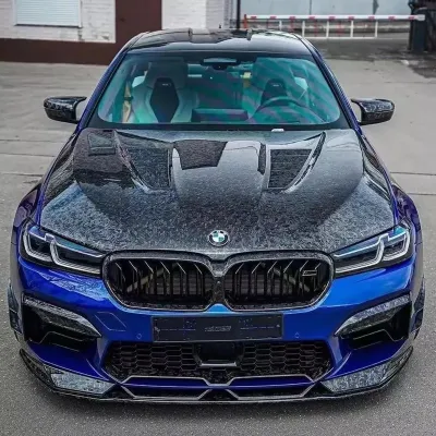 Ravoony Carbon Fiber Forging Black Vinyl Wrap