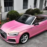 Ravoony Plus Chameleon Car Wrap-Matte Diamond Gold Pink