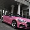 Ravoony Chameleon Car Wrap-Matte Diamond Gold Pink
