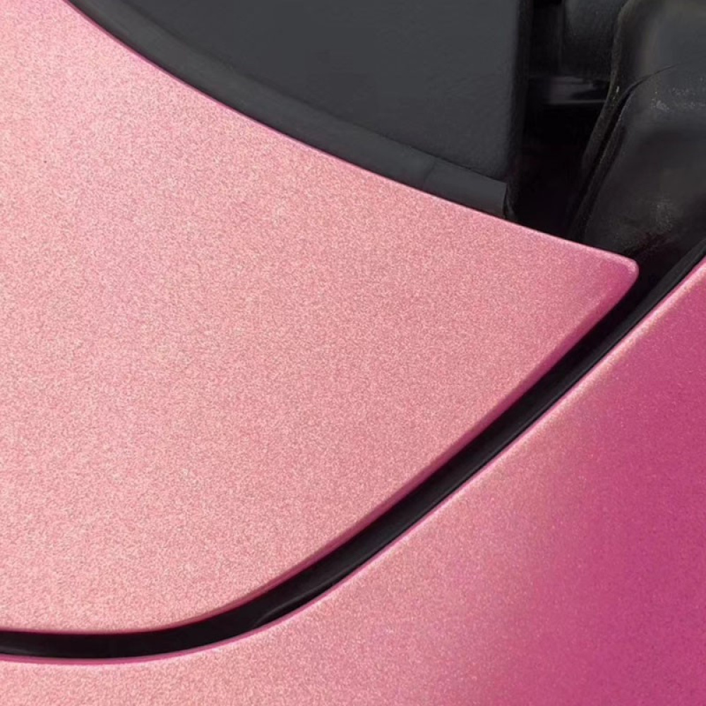 Ravoony Plus Chameleon Car Wrap-Matte Diamond Gold Pink