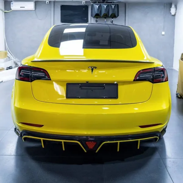  Ravoony Crystal Maize Yellow Car Vinyl Wrap