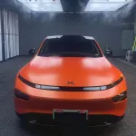 Ravoony Plus Pure Metal Orange Car Vinyl Wrap