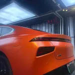 Ravoony Plus Pure Metal Orange Car Vinyl Wrap