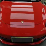 Ravoony Plus Glossy Porsche Orange Car Vinyl Wrap