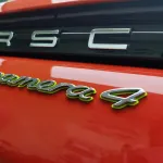 Ravoony Plus Glossy Porsche Orange Car Vinyl Wrap