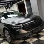 Ravoony Plus Pure Metal Black Car Vinyl Wrap