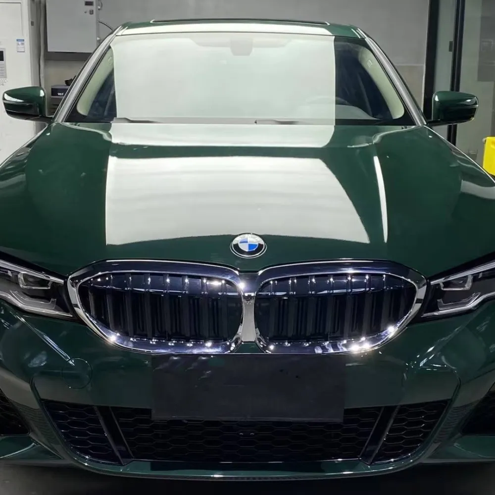 Ravoony Plus PET Glossy Viridis Green Car Vinyl Wrap