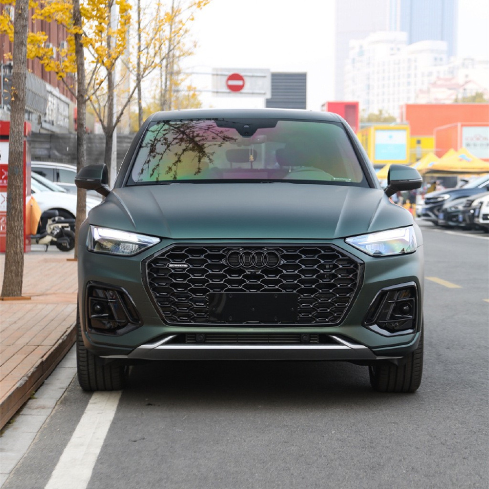 Ravoony Plus Matte Emerald Green Car Vinyl Wrap