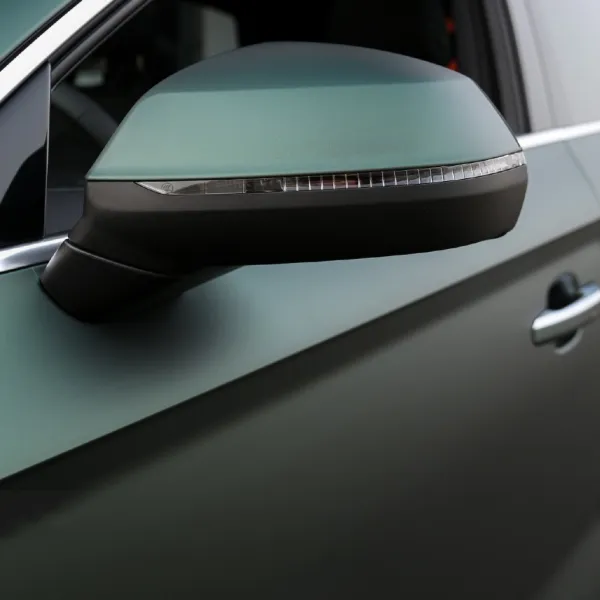 Ravoony Matte Emerald Green Car Vinyl Wrap