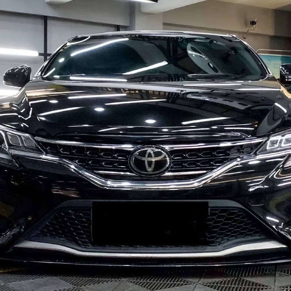 Ravoony Plus Gloss Metallic Black Car Vinyl Wrap