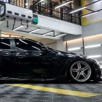 Ravoony Plus Gloss Metallic Black Car Vinyl Wrap