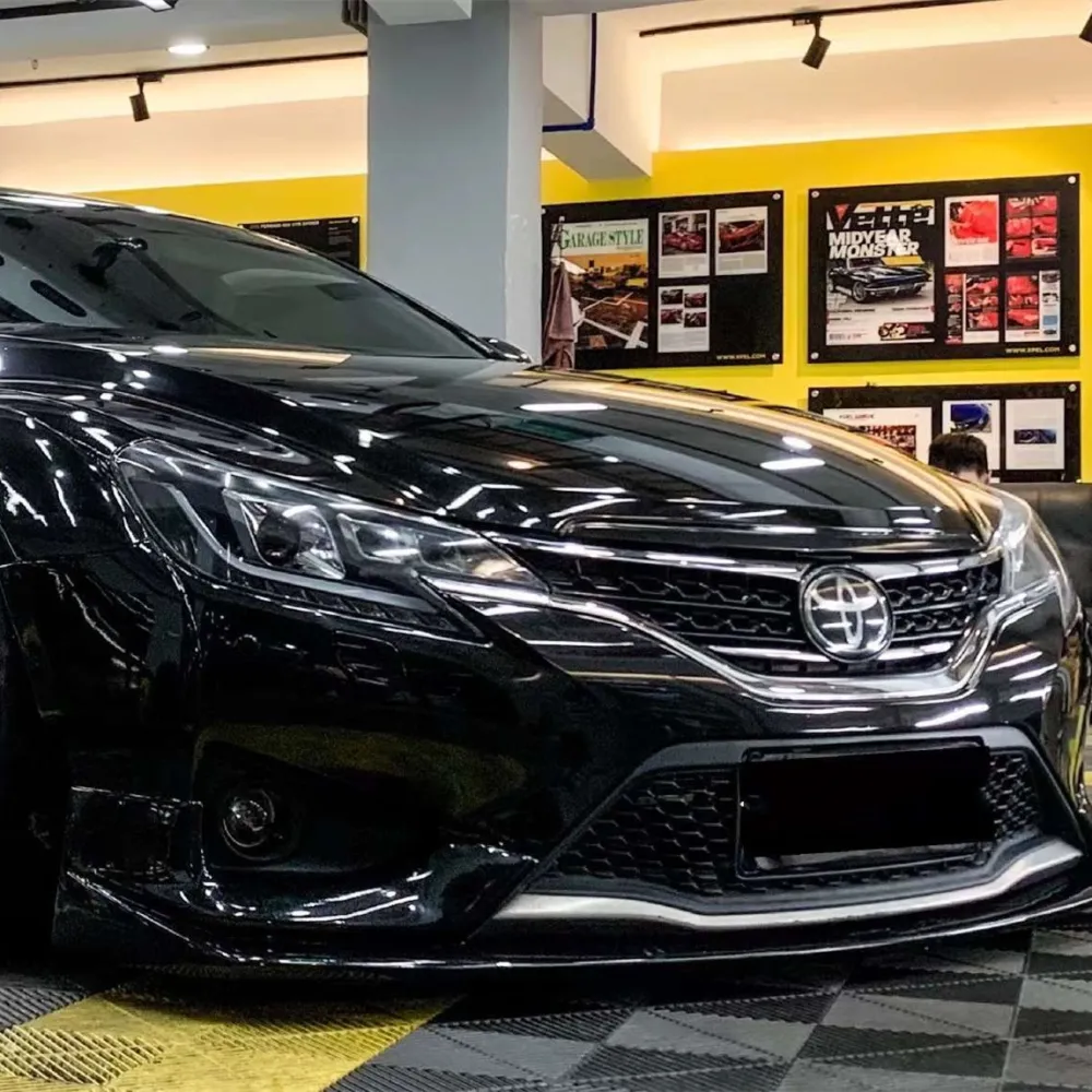 Ravoony Plus Gloss Metallic Black Car Vinyl Wrap