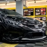 Ravoony Plus Gloss Metallic Black Car Vinyl Wrap
