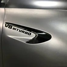 Pure Metal Dark Grey Car Vinyl Wrap