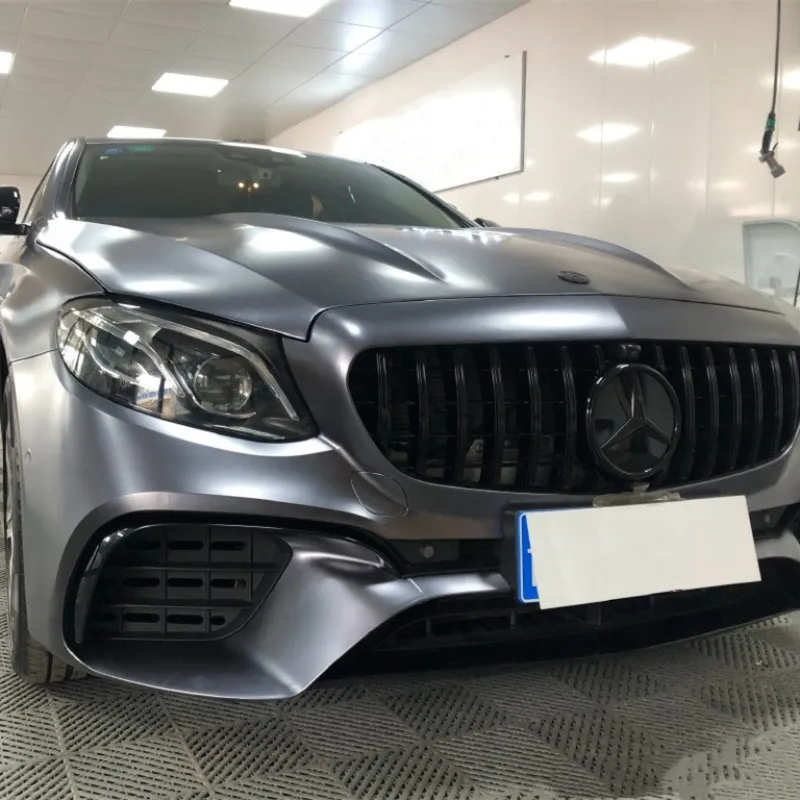 Pure Metal Dark Grey Car Vinyl Wrap
