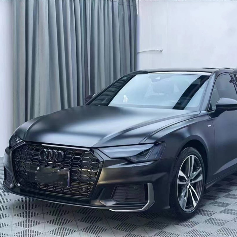 Ravoony Plus PET Sanding Dark Car Vinyl Wrap