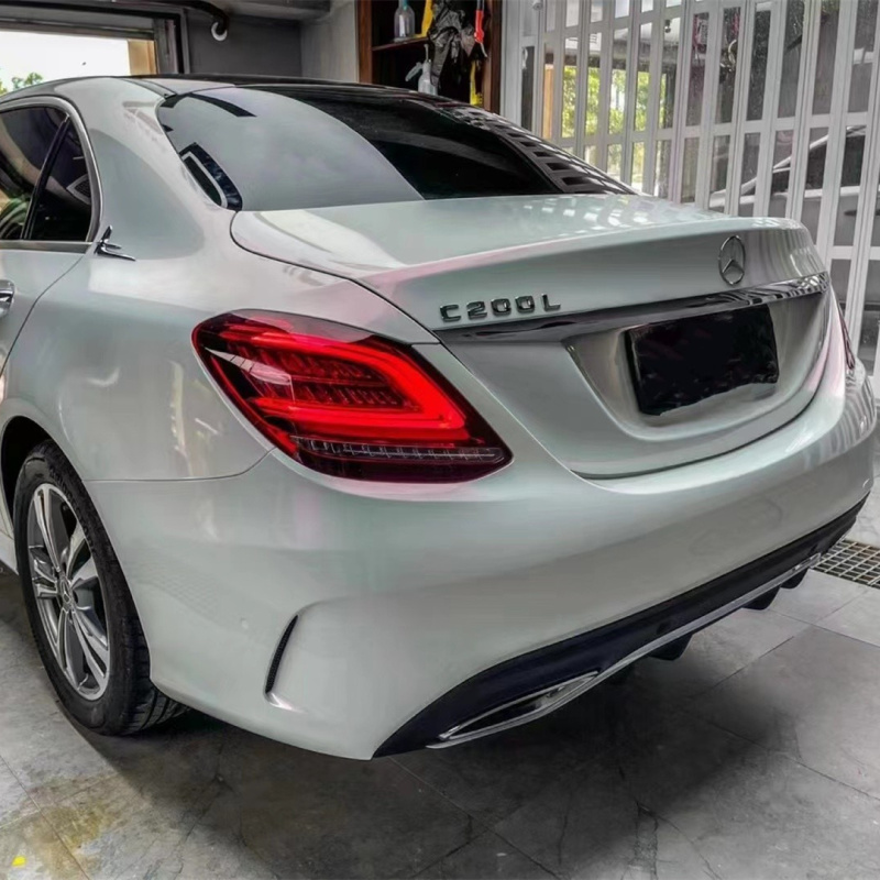  Ravoony Plus Glossy White to Pink Car Wrap