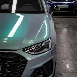 Ravoony Plus Twin Candy Grey Green Color Fliper Car Wrap